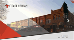 Desktop Screenshot of cityofharlan.com